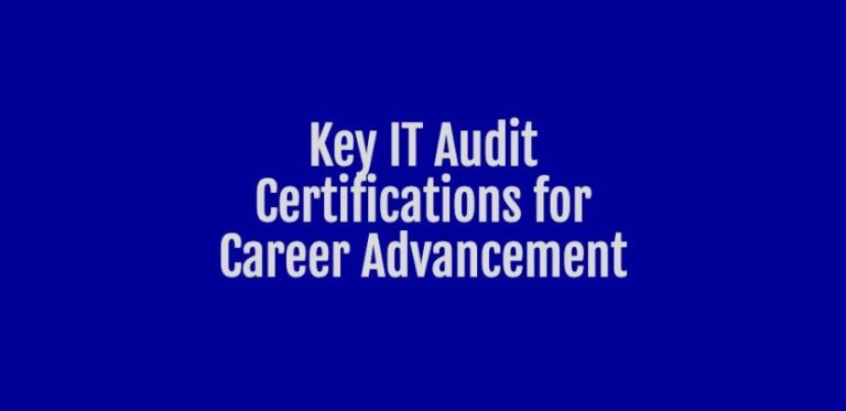 key it audit certifications for career advancement