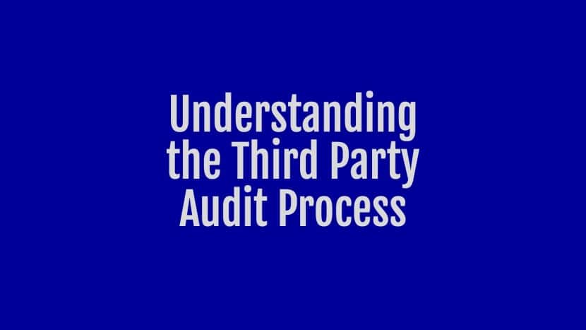 understanding the third party audit process
