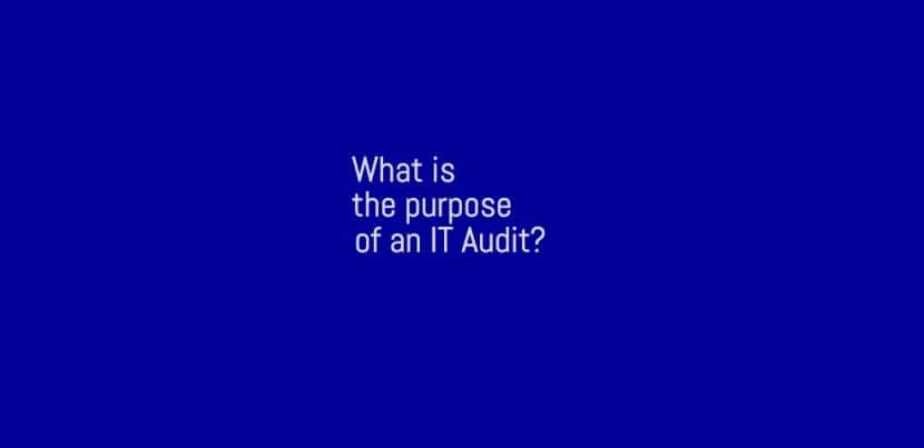 what is the purpose of an it audit
